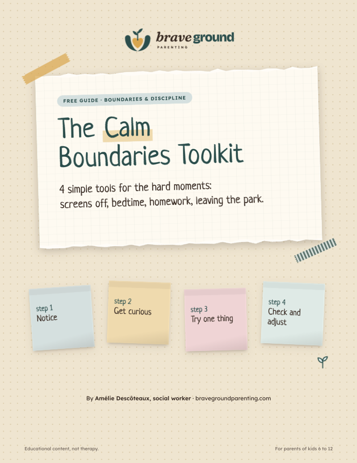 Cover of The Calm Boundaries Toolkit